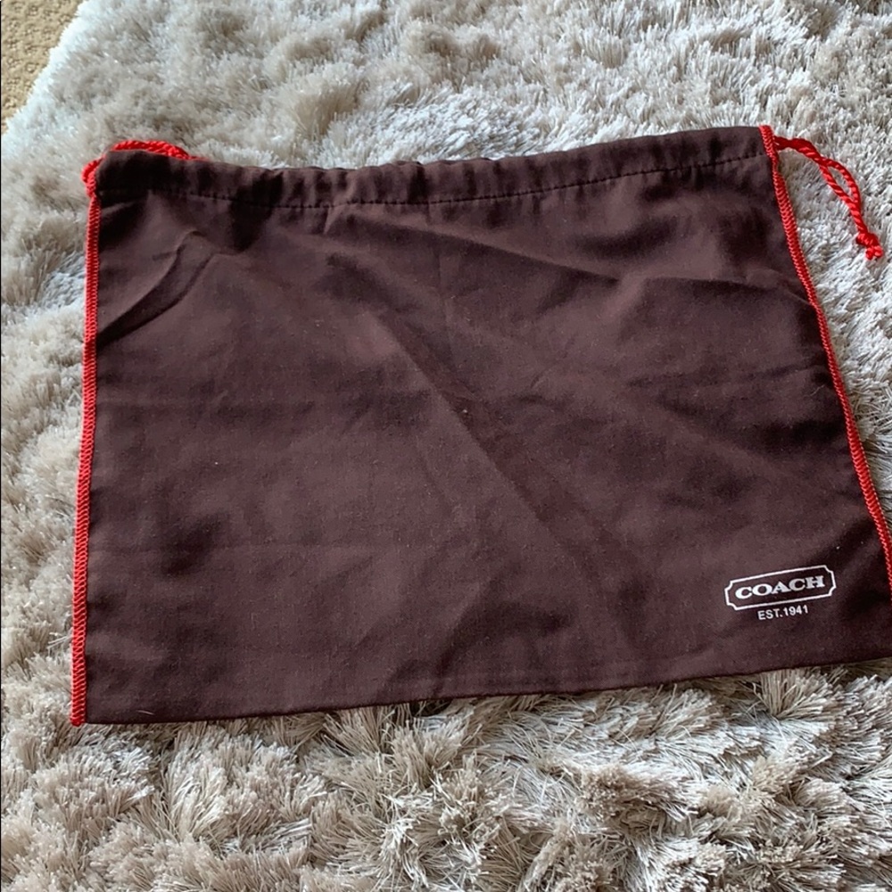 Coach dust bag